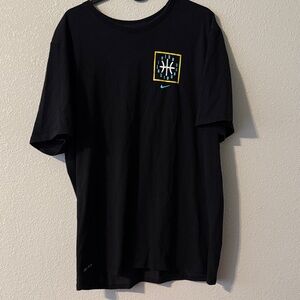 Nike Black Tee with Graphic Design